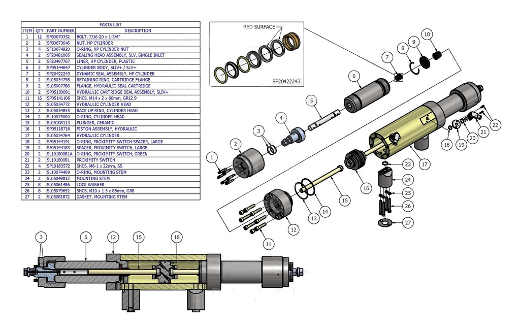 Booster Pump, LP Water, 120 PSI, 60K, 90K