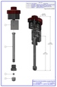 PNEUMATIC VALVE ASSEMBLY, NORMALLY CLOSED, FOOD APPLICATION