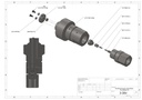 SEALING HEAD Assembly, SLPRO III, 90K, FLAT INLET