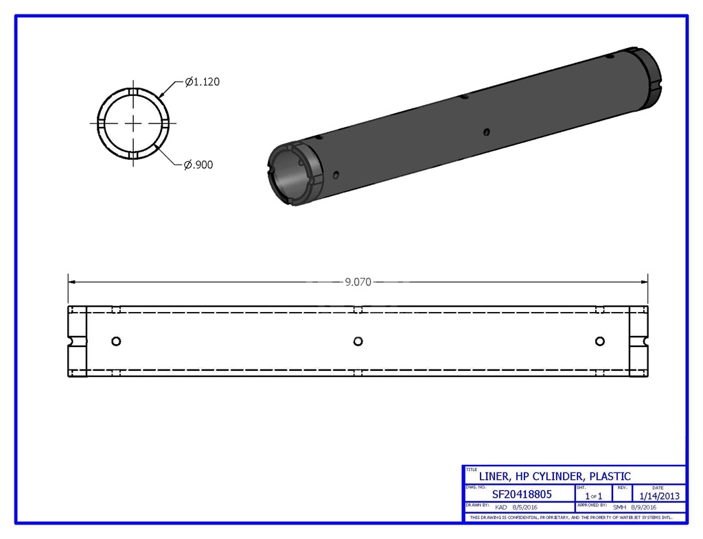 Liner HP Cylinder 20418805