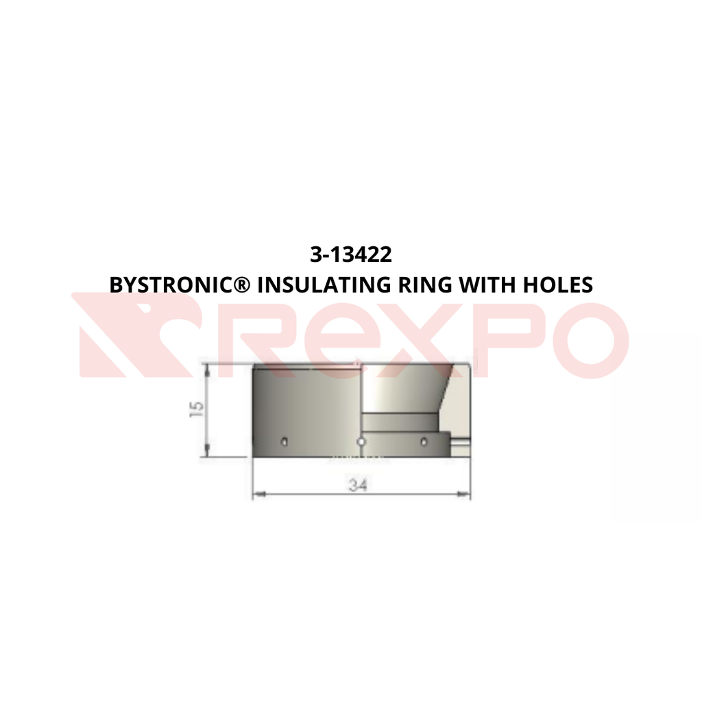 Bystronic Insulation Ring with holes