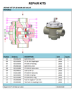 Kit Reparación Válvula AR Principal SP-018
