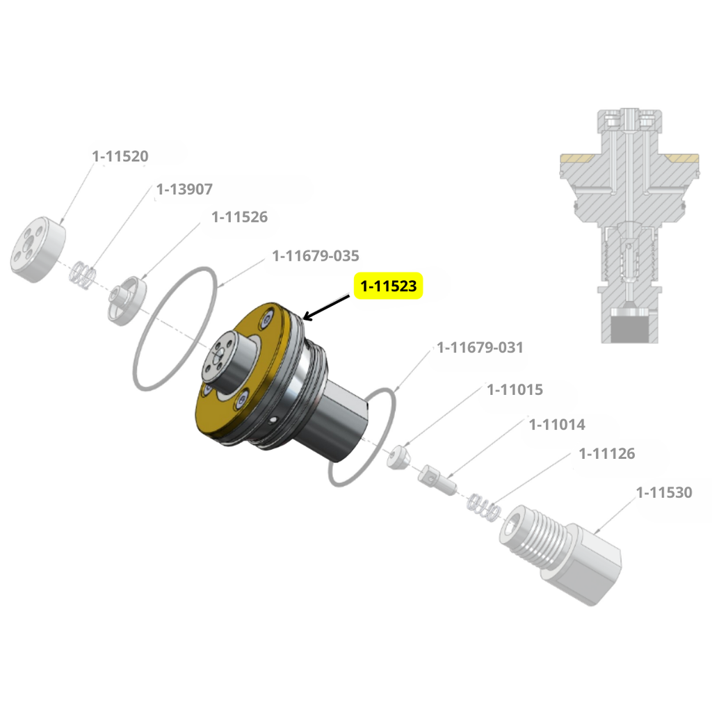 Body, Check Valve 1-11523