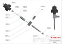 On / Off Valve Assembly, INSTA II, NC, Low Mass, 012509-1