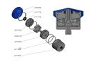 Attenuator Assembly, 1-Liter