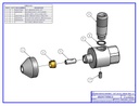 Abrasive Nozzle Assembly,.012&quot;/0.30Mm  