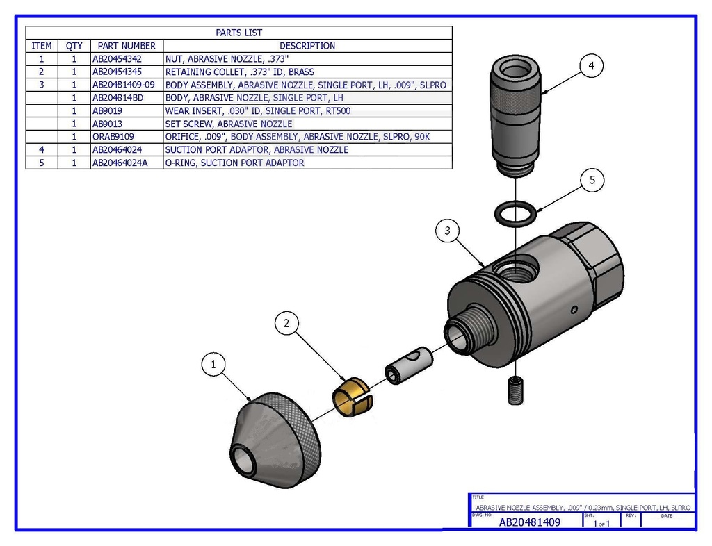 IDE Pro Assembly, 90K,.009&quot;/0.23mm