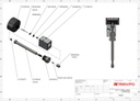 Pneumatic Control Valve, HP, Normally Open, 60K