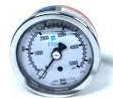 Oil Pressure Gauge; 0-5000 psi