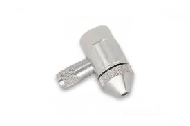 Abrasive Nozzle Assembly, .010&quot; / 0.25mm, Single Port, RH