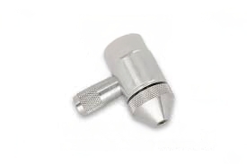 Abrasive Nozzle Assembly, .014&quot; / 0.35mm, Single Port, RH