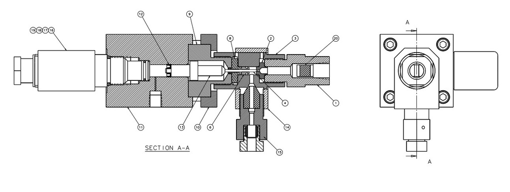 Bleed-Down Valve III, Assy. , #JE