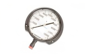 80 KSI High-Pressure Gauge; 80; 6&quot;