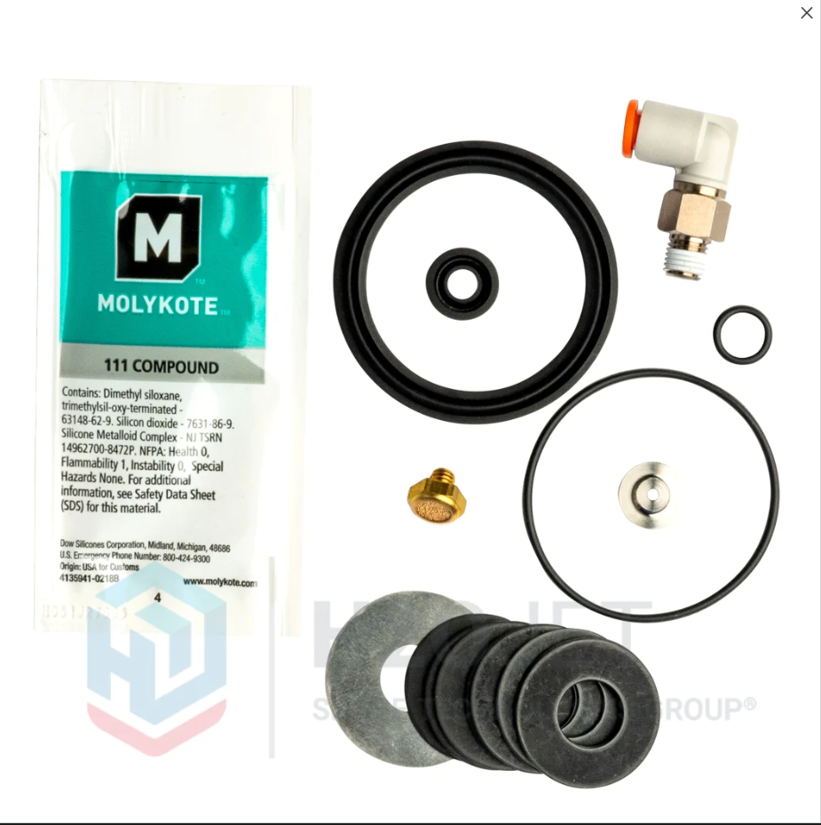 Air Actuator Repair Kit Mini Valve, 60K