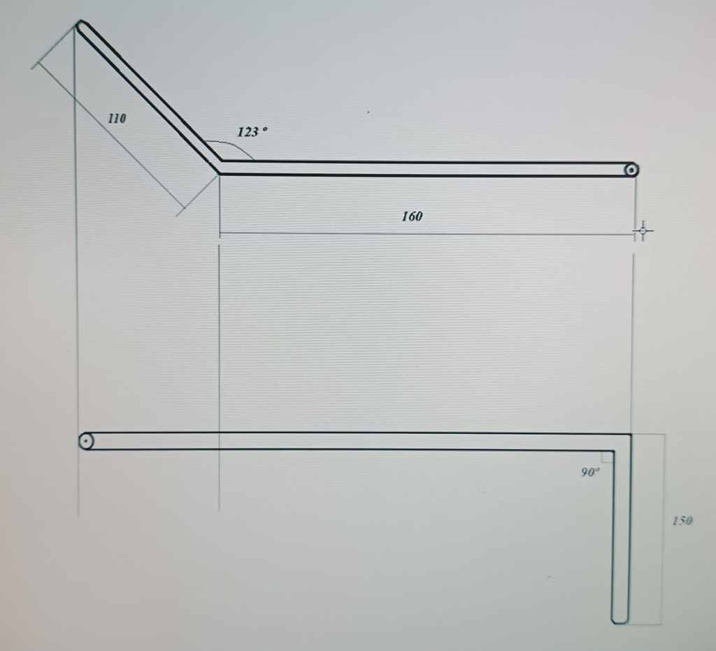 Bent tube