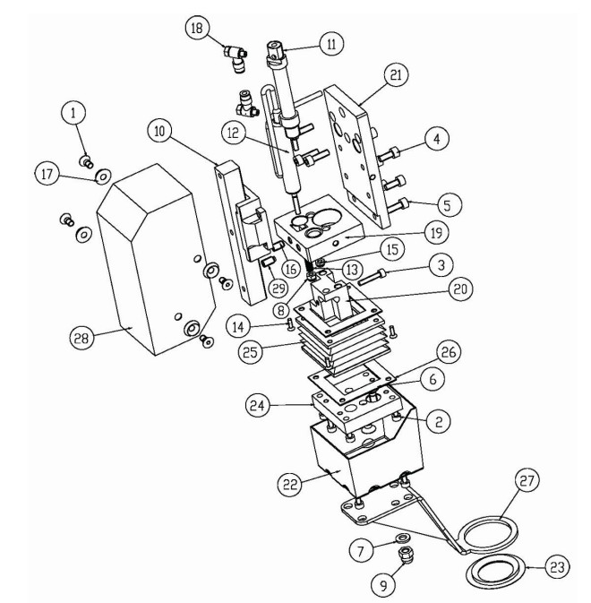 FEELER STIRRUP WITHOUT ANTICOLLISION – 5 AXIS