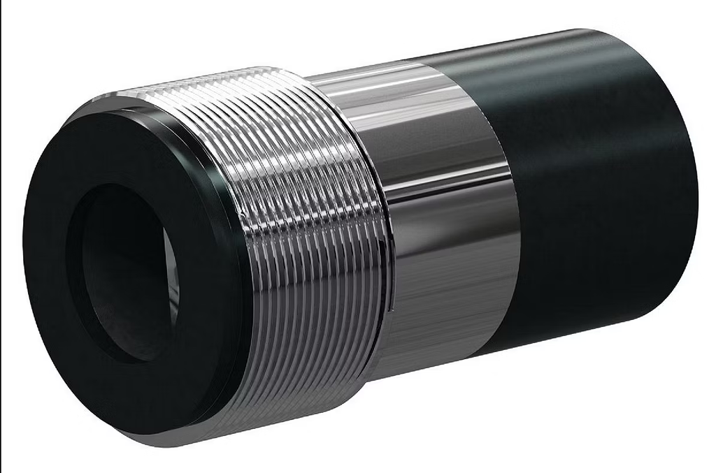 T121-P Tungst Carbide Short Venturi Nozzle 1&quot; Entry, 50MM Alumin Thread, 3-3/8&quot; Length SERIES Polyuret Jack 3/16&quot;