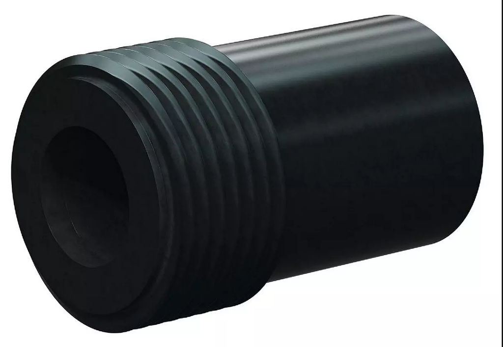 T121-P Tungst Carbide Short Venturi Nozzle 1&quot; Entry, 50MM Thread, 3-3/8&quot; Length SERIES Polyur Jack 3/16&quot;