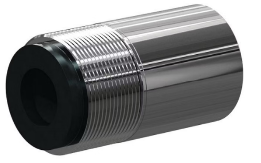 T106 Tungs Carb Straight Bore Nozzle SERIES 3/4&quot; Thread x 1-5/8&quot; Length  All Steel Jacket 1/4&quot;