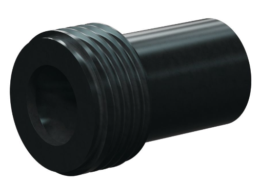 E AP Boron Carb Straight Bore 3/4&quot; Entry SERIES 1-1/4&quot; Polu Thread x 2-1/8&quot; Length  Poly Jack 1/4&quot;