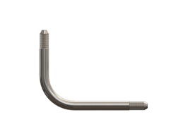 [05070644] Bent Nipple, 3/8&quot; X 3.375&quot; X 4.375&quot;, 90° Bend