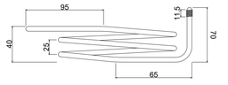 [710070-1] Coil 1/4&quot;, 60K