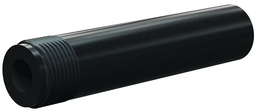 [B2115647] Silicon Carbide Nozzle 1&quot; Entry, 1-1/4&quot; Polyurethane Thread 1/4&quot;