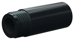 [B1504035] F Boron Carbid Med Length Vent Nozzle SERIES 1&quot; Entry, 1-1/4&quot; Polyuret Thread, 4-1/8&quot; Length  Polyuret Jacket 3/16&quot;