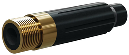 [B2615940PXL12] SN159-XL12 BP200 SiAlON XL Perform Nozzle SERIES 1-1/4&quot; Entry, 1-1/4&quot; Brass Thread  Polyuret Jacket 1/4&quot;